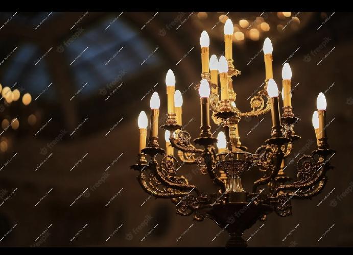 لوستر برنزی - چراغ های تزئینی در تبریز