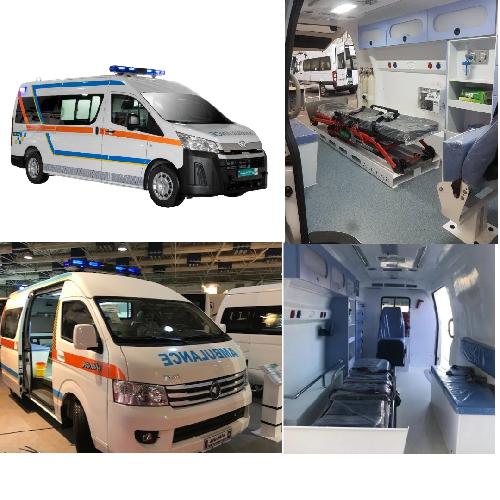 فروش خودروهای امدادی و قطعات یدکی و تجهیزات پزشکی آمبولانس ها و بیمارستان ها  در تبریز