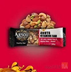تولید کننده انواع انرژی بار و نات بار و کنجد عسلی  در کرج