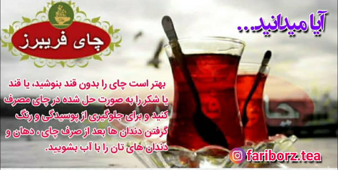 چای ارگانیک فریبرز در تبریز فراوری و بسته بندی انواع چای در تبریز