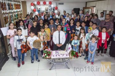 نمونه کار آموزشگاه موسیقی بهرام ابراهیمی  در تبریز - 9