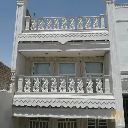 نمونه کار طراحی نرده ، ستون ، دورپنجره رومی ، سنگ سه بعدی  در مشهد - 9