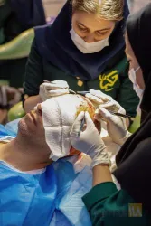 نمونه کار درمانگاه تخصصی کاشت مو و لیزر حکیمان  در تبریز - 9