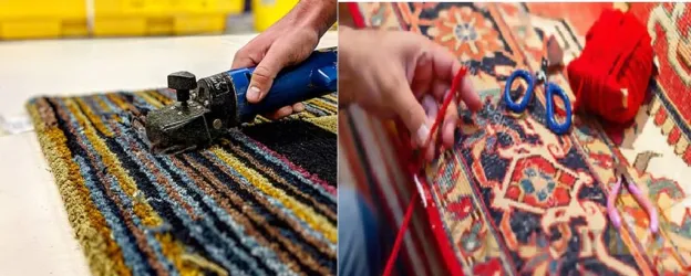 نمونه کار قالیشویی ارک (کارگر سابق) در تبریز - 9