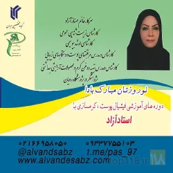 نمونه کار آموزش طب سنتی - طب سوزنی -کرم سازی-مراقبت پوست در تهران - 9