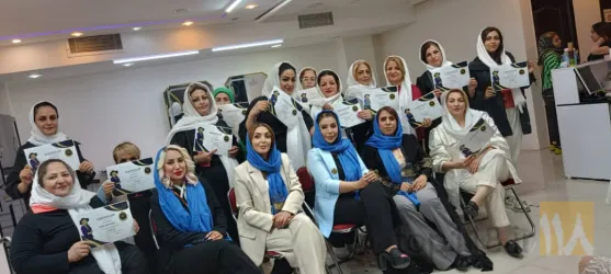 نمونه کار آموزشگاه مراقبت و زیبایی سیمای یاسمن در تهران - 9