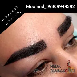نمونه کار کاشت ابرو مولند در اصفهان - 8