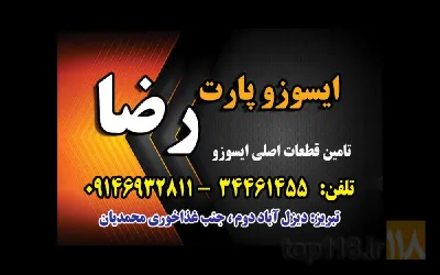 نمونه کار ایسوزو یدک رضا  در تبریز - 1