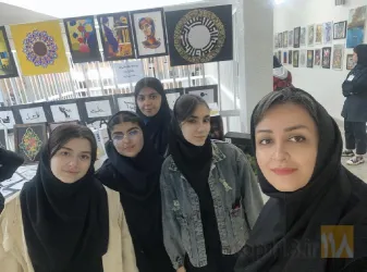 نمونه کار هنرستان غیر دولتی دخترانه تار و پود  در ارومیه - 1