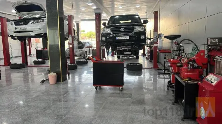 نمونه کار تویوتا ابراهیمی  در تبریز - 1