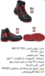 نمونه کار تولیدی کفش ایمن میلان  در تبریز - 1