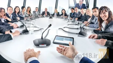 نمونه کار سیستم کنفرانس و آمفی تئاتر  در تبریز - 1