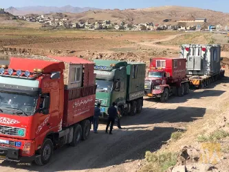 نمونه کار شرکت حمل و نقل سنگین ترابر عدل در تبریز - 1