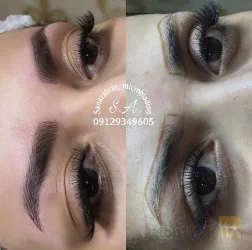 نمونه کار مرکز خدمات و آموزش  آرایش دائم ساناز احرار  در تهران - 1