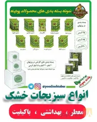 نمونه کار کارخانه سبزی خشک کنی پودینه طبس در طبس - 1
