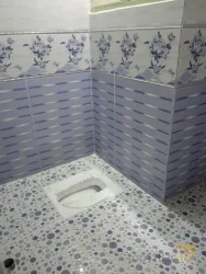 نمونه کار کاشیکاری و تعویض سنگ توالت و رفع نم ونشتی در تبریز - 1