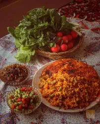 نمونه کار غذای خانگی خاله مهری در روستای شانه تراش - 1