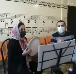 نمونه کار آموزشگاه موسیقی شهریار در تبریز - 1