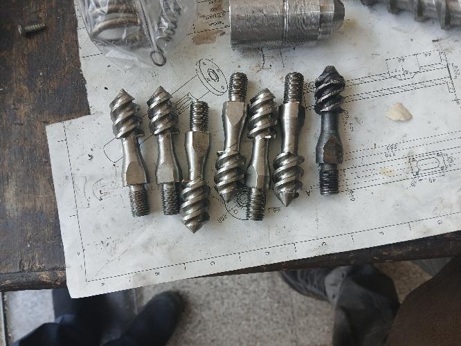 ماردون تراشی در ساخت وتولید ماردون ومارپیچ در