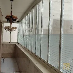 نمونه کار بالکن شیشه ای مارال جام در تبریز - 2