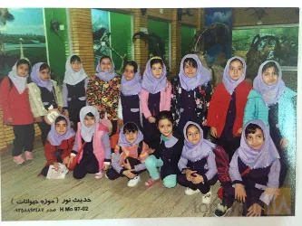 نمونه کار پیش دبستانی مستقل حدیث نور  در تبریز - 2