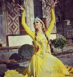 نمونه کار لباس سنتی آذربایجان  در تبریز - 2