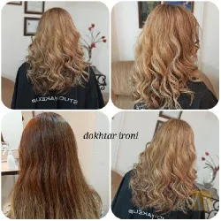 نمونه کار سالن زیبائی دختر ایرونی در تبریز - 2