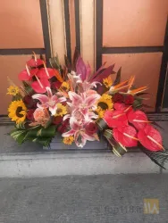 نمونه کار گل ژوبا در تبریز - 2