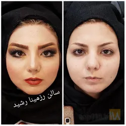 نمونه کار سالن زیبایی رزمینا رشید در تبریز - 2