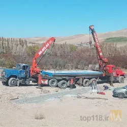 نمونه کار جرثقیل سید یوسفی - شبانه روزی در تبریز - 2