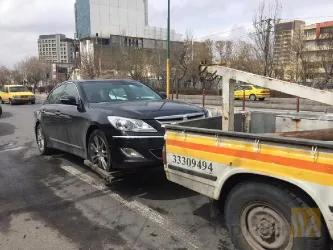نمونه کار امداد خودرو و یدک کش شبانه روزی سهند اذر در تبریز - 2