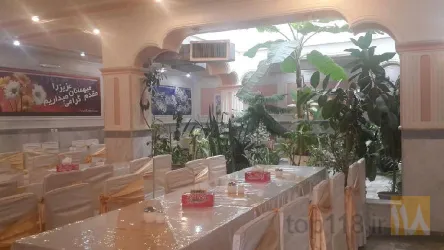 نمونه کار هتل گلشن راز - تالار و رستوران  در شبستر - 2