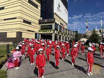 نمونه کار پیش دبستانی و دبستان دخترانه غیر دولتی استعداد نوین  در تبریز - 2