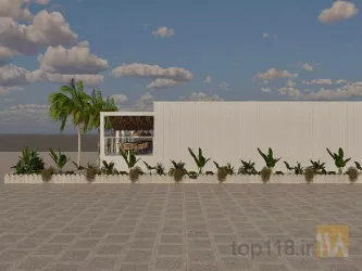 نمونه کار بوتیک رستوران ساحلی یامال در جزیره قشم - 2
