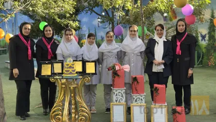 نمونه کار دبستان غیردولتی دخترانه فردا در تبریز - 2