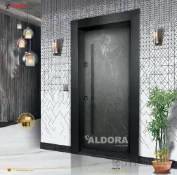 نمونه کار درب ضدسرقت آلدورا در تبریز - 3