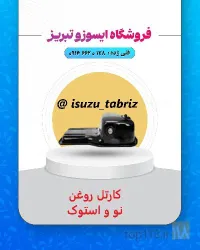 نمونه کار فروشگاه ایسوزو تبریز در تبریز - 3