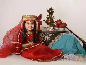 نمونه کار لباس سنتی آذربایجان  در تبریز - 3