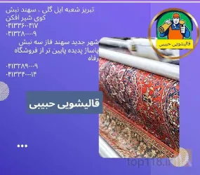 نمونه کار قالیشویی حبیبی در تبریز - 3