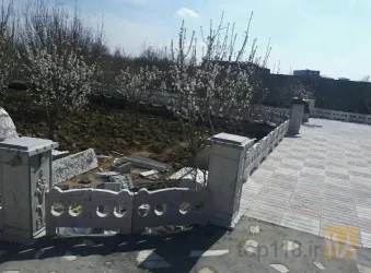 نمونه کار طراحی نرده ، ستون ، دورپنجره رومی ، سنگ سه بعدی  در مشهد - 3