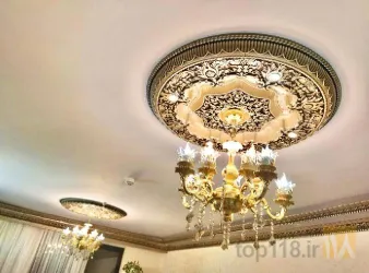 نمونه کار دورلوستری سپاهان سقف - دکو کرال در تبریز - 3