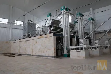 نمونه کار مرکز بین المللی تجارت و پایانه صادرات برنج ایران	 در آمل - 3