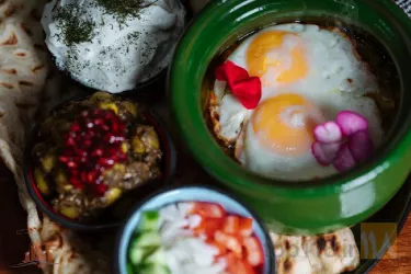 نمونه کار باغ رستوران آیلار در چالوس - 3