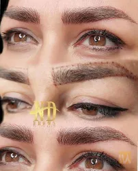 نمونه کار فیبروز ابرو - آرایش دایم در تبریز - 3