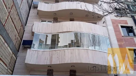 نمونه کار شیشه بالکن آتا  در تبریز - 3