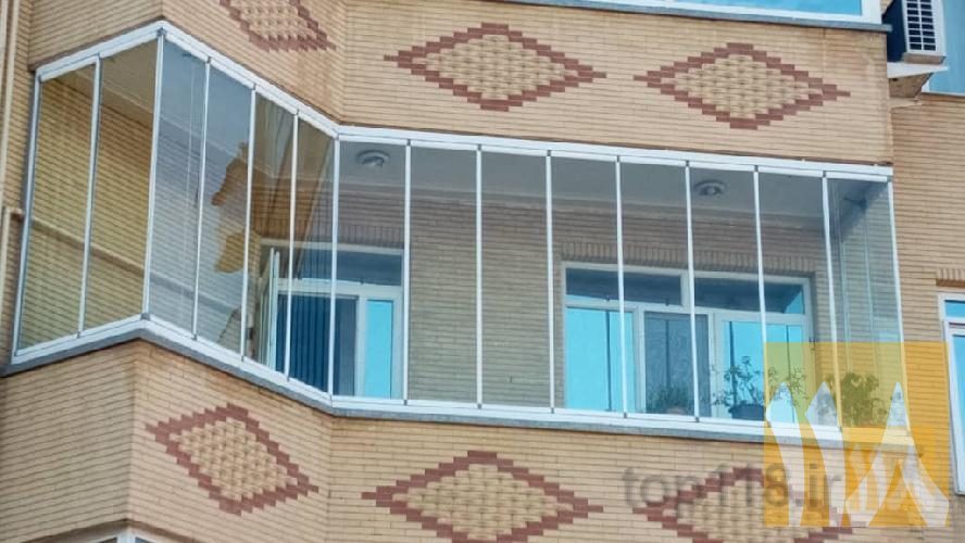 شیشه بالکن  در تبریز