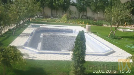 نمونه کار ساخت استخر و سونا  در تبریز - 4
