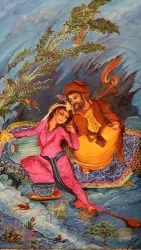 نمونه کار آموزشگاه نقاشی آفاق (میلاد) در تبریز - 4