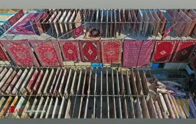 نمونه کار قالیشویی آسمان در تبریز - 4