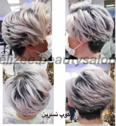نمونه کار کادر سابق حنانه در سالن زیبایی الیزه  در تبریز - 4